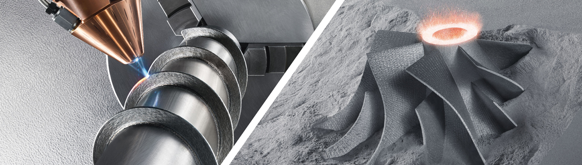 Zwei additive Lasertechnologien